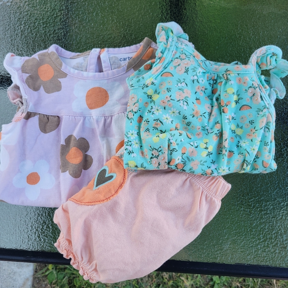 Baby Girl Summer Set